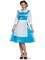 Tween Girls Disney Princess Beauty And The Beast Belle Blue Dress Costume